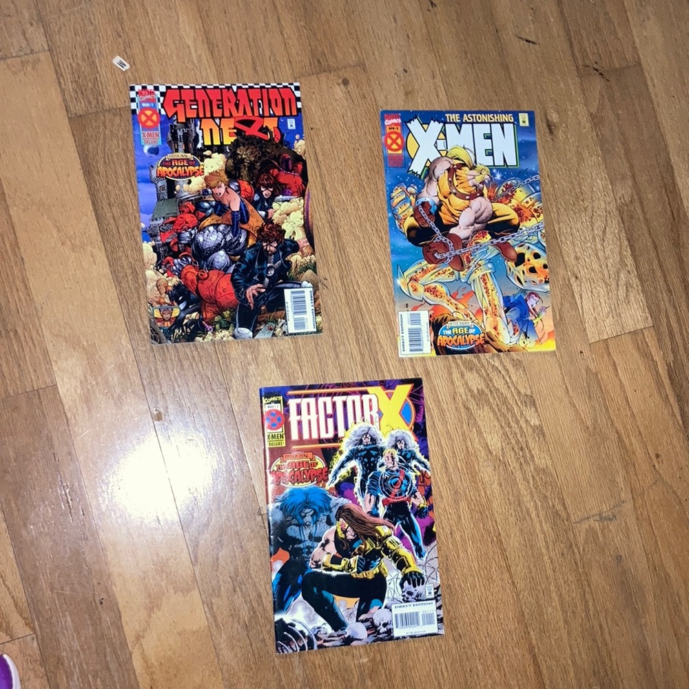 X-Men comic books 3x new
